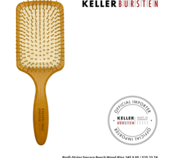 German Keller hairbrush official importer and seller kellerbursten beachwood pin square hairbrush
