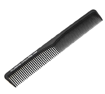 Cellibon Reinforced Ceramic Carbon Comb Brush CPC-1104, Black, 1pc