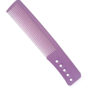 GREGER Professional Carbon Barricand Comb GCC548, Purple, 1pc
