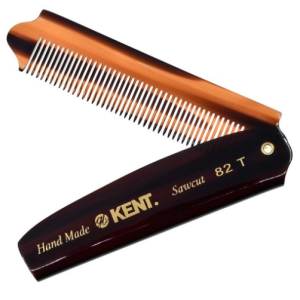 [Kent Headquarters] Kent 82T Pomade Comb Cut Comb Barbershop Men’s Hair Portable Folding Comb