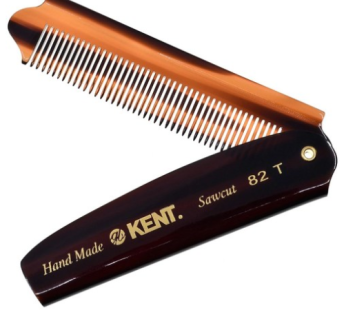 [Kent Headquarters] Kent 82T Pomade Comb Cut Comb Barbershop Men’s Hair Portable Folding Comb