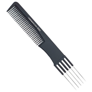 Pomade-specific comb hair styling