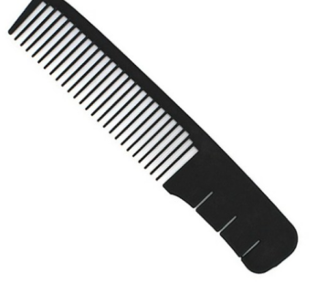 Hair Vest Carbon Comb No. 2 HBG302, 1ea