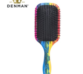 DENMAN D90L Rainbow of Hope Tangle Tamer Ultra Cushion Brush