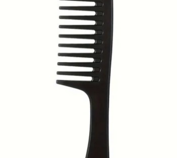 Wide Tooth Hair Comb (Plastic Bristles Thick Durable Anti-Breakage Scalp Massage Comb for Normal Hair 1pc)