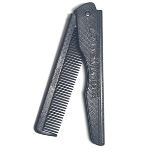 Chilsung Industry Chilsung Gentleman’s Comb (Black) Portable Gentleman’s Comb Hair Comb Folding Comb Men’s Comb