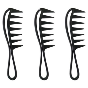 Dodorich styling care comb, black, 3 pieces