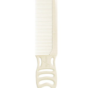 YS Park Clipper Comb Cut Comb 246, White, 1pc