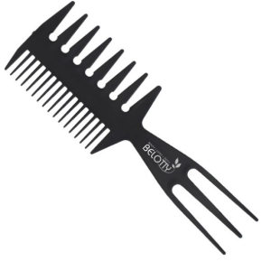 Belotti Men’s Pomade Styling Comb Multi 3 Type, Black, 1 Piece