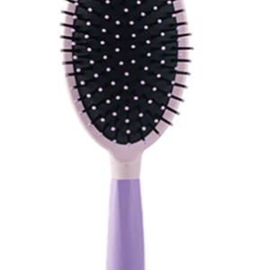 Deep Talk Air Cushion Paddle Hair Brush DT0346, Mouse Purple, 1pc