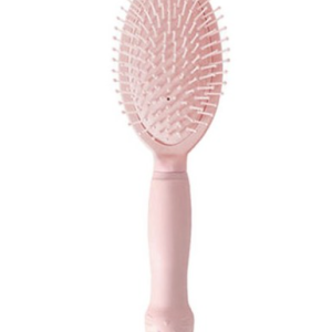 Deep Talk Air Cushion Paddle Hair Brush Round DT0350, Pink Round, 1pc