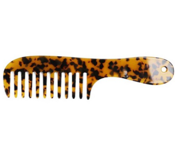 Blue Living Marble Tail Hair Comb, Brown, 1pc