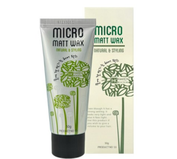 [Gain] Haken Micro Matte Wax 50g Hair Wax, 50g, 1ea