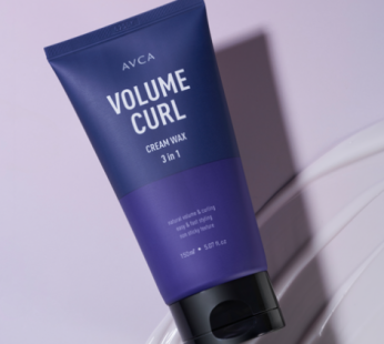 Abka 3 in 1 Volume & Curl Cream Wax, 150ml, 1pc