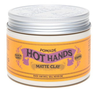 Hot Hands Matte Clay Men’s Mercury Pomade Wax Short Hair Styling 150g