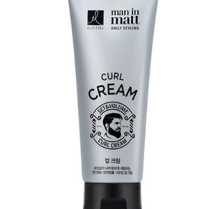 Elastin Men in Matt Set & Volume Grooming Hair Curl Cream, 150ml, 1ea
