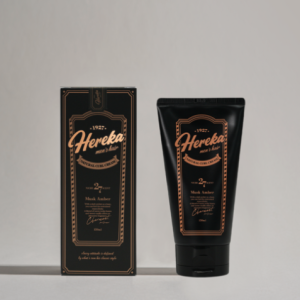 “Hereca Texture Cream Natural Curl Cream Musk Amber Fragrance “