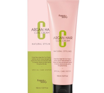 Forest Story Argan Hair Curl Cream, 150ml, 1ea