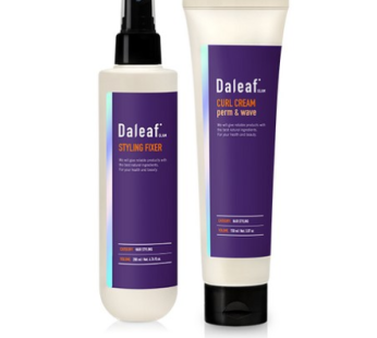 Dalip Glam Hair Fixer 200ml + Curl Cream 150ml Set, 1pc