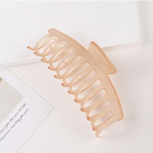 Susuda Round Hair King Clip 162 Translucent Pastel Color 13cm