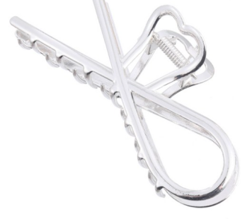 Susuda Baby Shark Hair Metal Clip 4108 Glossy Matte Updo Hairpin