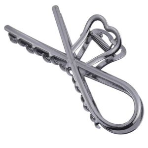 Susuda Baby Shark Hair Metal Clip 4108 Glossy Matte Updo Hairpin