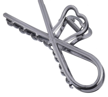 Susuda Baby Shark Hair Metal Clip 4108 Glossy Matte Updo Hairpin