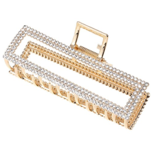 Susuda Cubic Square Metal Hair Clip 5101