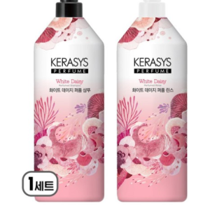 “Kerasys White Daisy Perfume Shampoo+Rinse Set, 2L, 1 Set “