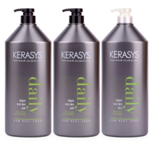 Kerasis Daily Scalp Care Large Capacity 1500ml Shampoo 2 + Rinse 1