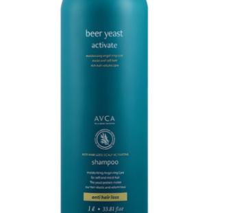 Abka Beer Yeast Scalp Care Hair Loss Symptom Relief Shampoo Tea Tree Scent, 1L, 1ea