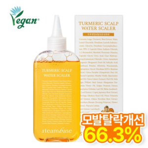 “[Official] Steam Base Turmeric Cooling Scalp Water Scaler Hair Loss Improvement, 250ml, 1ea “