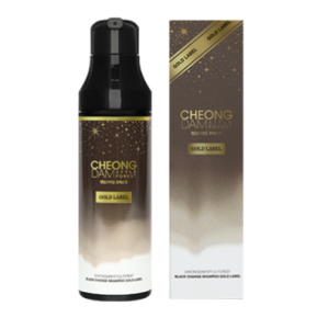 Cheongdam Style Forest Black Change Shampoo Gold Label Natural Brown 200ml, 200ml, 1ea