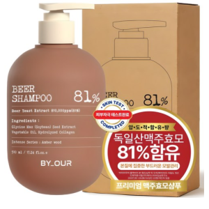 “Byauer 810,000 PPM Beer Yeast Anti-Hair Loss Shampoo, 510ml, 1pc “