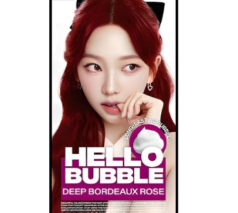 Mise en scene Hello Bubble Hair Dye, Deep Bordeaux Rose, 1ea