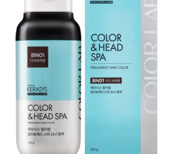 Kerasys Color Head Spa Dye 250g, Dark Brown, 1pc