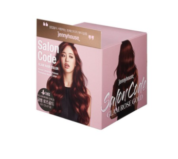 Jenny House Cosmetics New Salon Code Glam Hair Dye, Glam Rose Gold, 1ea