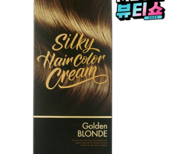 The Face Shop Stylist Silky Hair Color Cream, Golden Light Brown, 1pc