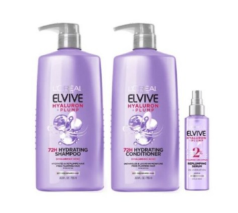 L’Oréal Shampoo Conditioner Serum Set (Hyaluronic Acid) 783.7ml L’Oréal Paris