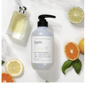 Jamela in France Hair Shampoo Lime & Basil, 1L, 1pc