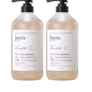 Jamela in France Femme Fatale Hair Shampoo, 1000ml, 2 pcs