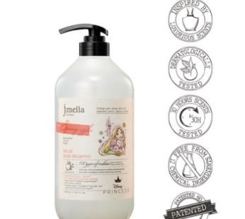 J.Mella Disney Princess Rapunzel Spring Apple Hair Perfume Shampoo 1000ml (Expiration date 2025.08.23)