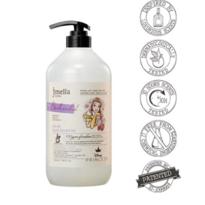 Jamela Disney Princess Belle Dark Orchid Hair Perfume Shampoo 1000ml (Expiration Date 2025.07.28), 1L, 1ea