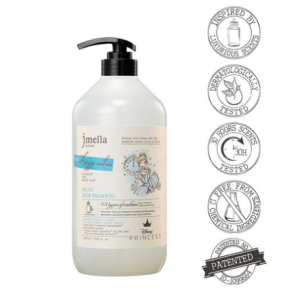 Jaymela Disney Princess Cinderella Lazy Vibe Hair Perfume Shampoo 1000ml (Expiration Date 2025.08.22), 1L, 1ea