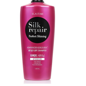 Elastine Silk Repair Perfect Shining Gold Silk Shampoo, 1.2L, 1pc