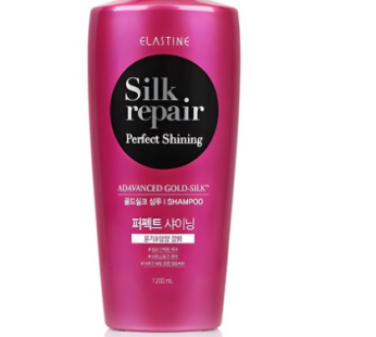 Elastine Silk Repair Perfect Shining Gold Silk Shampoo, 1.2L, 1pc