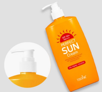 Touch Me Perfect Sun Cream SPF50+ PA+++, 500ml, 1ea