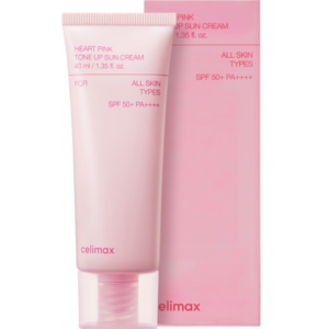 CELLIMAX HEART PINK TONE UP SUN CREAM SPF50+ PA++++, 40ml, 1ea