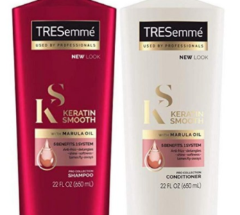 TRESEMME Keratin Smooth Shampoo Conditioner Set 400ml each