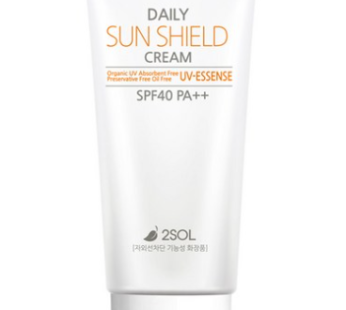 2SOL Daily Sun Shield Cream SPF40 PA++, 50g, 1ea